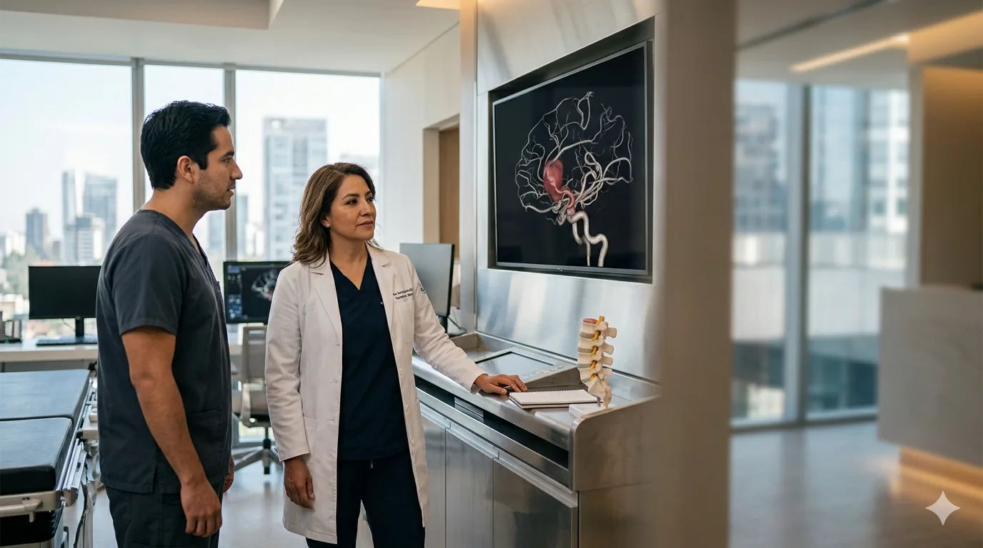Aneurisma cerebral: Tratamiento avanzado de neurocirugía en CDMX